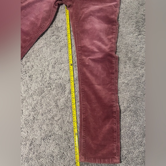 PILCRO Anthropologie Corduroy Pants Slim Boyfriend Crop Size 26 - Picture 5 of 6